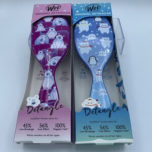 Wet Brush Original Detangler Arctic Bears Polar Pals & Chilly Penguin (Set of 2)